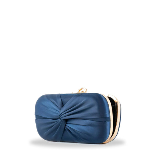 Bow Clutch - Blue - Bag Sphere