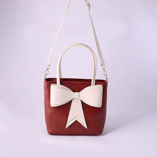 Bow Mini Tote - Red - Bag Sphere