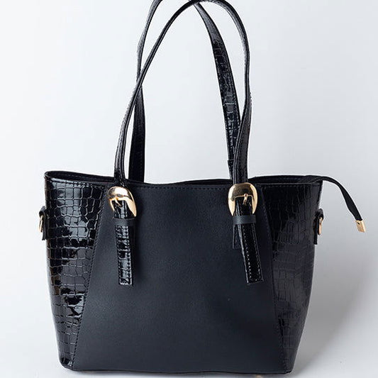 Croc Tote - Black - Bag Sphere